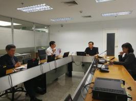 การประชุมคณะทำงานร่วมระหว่างสภาวิศวกรและสภาคณบดีคณะวิศวกรรมศาสตร์แห่งประเทศไทย ณ ห้องประชุม 2 ชั้น 5 สำนักงานสภาวิศวกร