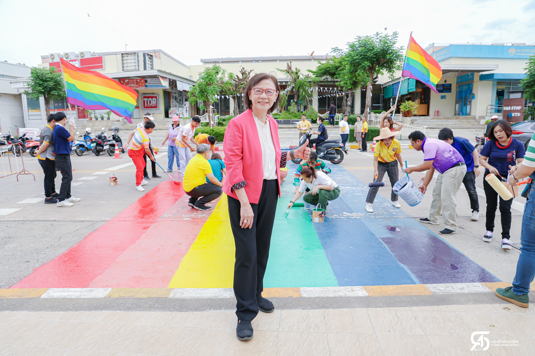 NU Pride Month : ม้าลายสายรุ้ง 