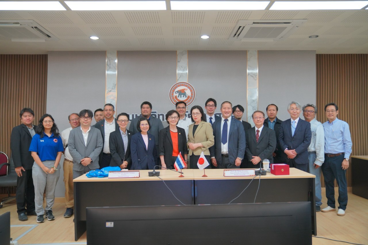 คณะผู้แทนจาก Shinshu University ประเทศญี่ปุ่น เดินทางมาเยือนมหาวิทยาลัยนเรศวรอย่างเป็นทางการ เนื่องในโอกาสครบรอบ 10 ปีความร่วมมือทางวิชาการระหว่างมหาวิทยาลัยนเศวร และ Shinshu University