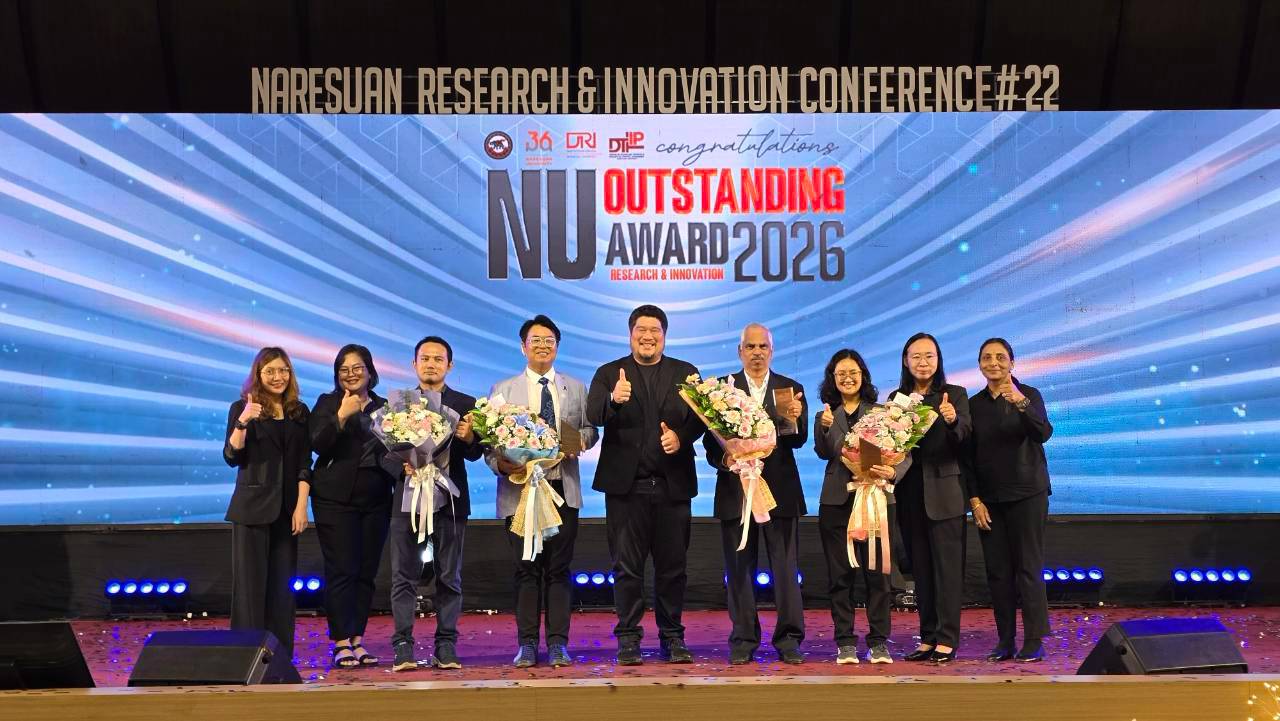คณะวิศวกรรมศาสตร์ มหาวิทยาลัยนเรศวร ขอแสดงความยินดีกับคณาจารย์นักวิจัยผู้สร้างชื่อเสียงในเวทีวิชาการระดับชาติ