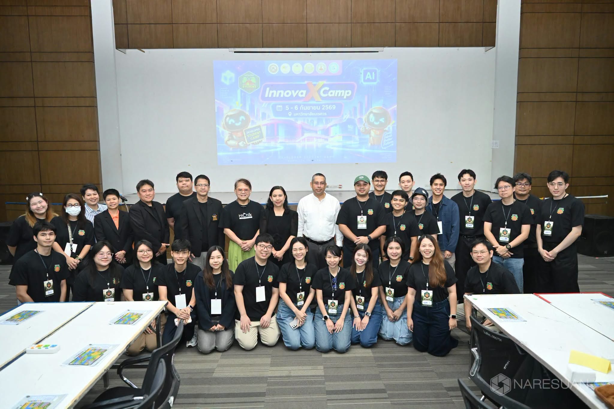 คณะวิศวกรรมศาสตร์ ร่วมพิธีเปิดกิจกรรมอบรมเชิงปฏิบัติการ InnovaX DSC Camp