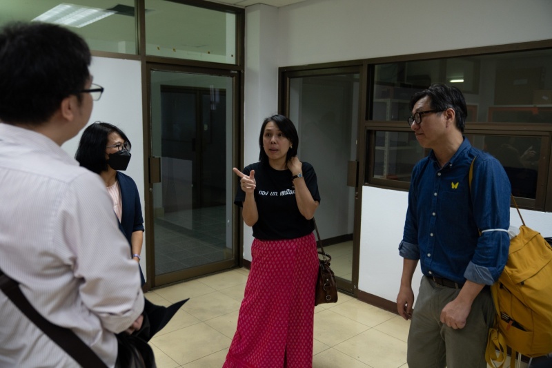 เครือข่ายสื่อสาธารณะท้องถิ่นภาคเหนือตอนล่างเยี่ยมชมคณะวิศวกรรมศาสตร์ 