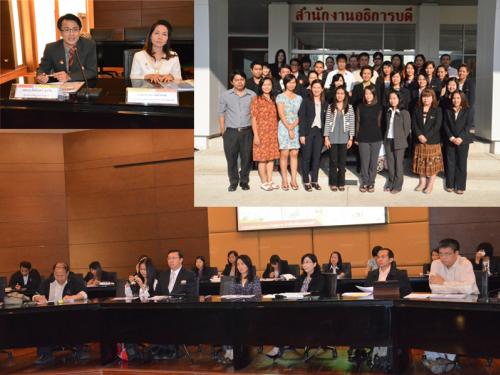 คณะวิศวกรรมศาสตร์และผู้บริหารของมหาวิทยาลัยนเรศวร เยี่ยมชมการดำเนินงานประกันคุณภาพของ ม.ขอนแก่น